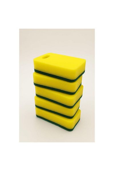 Generic Coon ME TIP TOP Diswashing medium Foam Sponge Scourer, Eco-Friendly, Heavy Duty, Light Weight, Comf