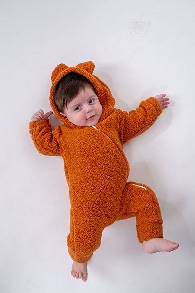 Feyza Plush Teddy Bear Jumpsuit