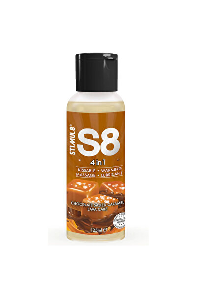 Stimul8 S8 Lubrifiant Gourmet, S8 4in1 Chocolate Salted Caramel Lava Cake, Ge...