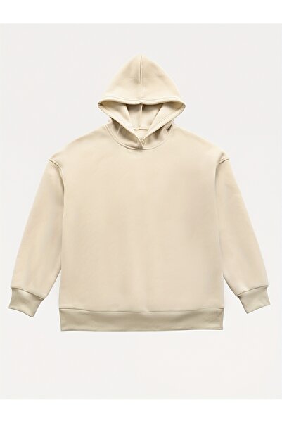 MODAVİBE Hanorac unisex cu glugă, cu buzunar cangur, cu 2 fire, croială confo...