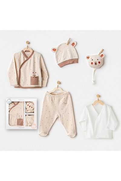 Budi Andywawa Ac25020 Adventurous Bear 5'Li Hospital Outlet Beige