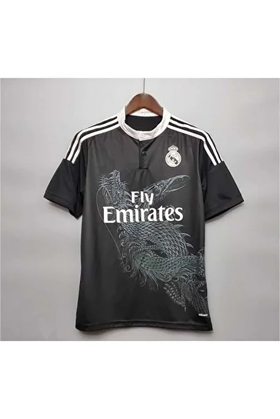 DAYIBALI DÜKKAN R. Madridd 2014/15 Champions League Final Dragon Print Cristiano Ronaldo Jersey (Short)