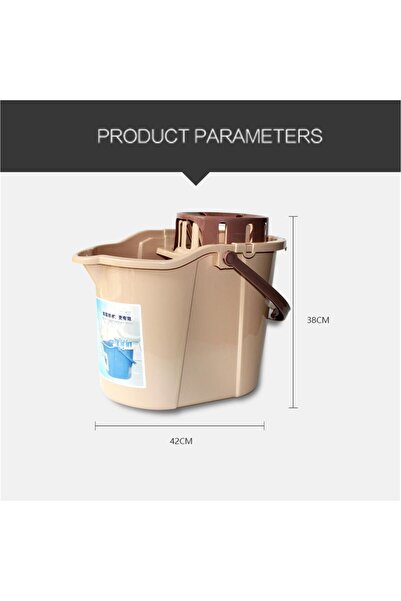 SMART KLEAN Mop Bucket,, AD1052 Durable, Multi-Functional Cleaning System in Assorted Colors