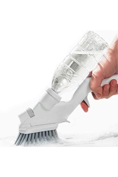 Generic AMERTEER Soap Dispensing Dish Brush - 4-in-1 Dish Brush with Soap Dis...