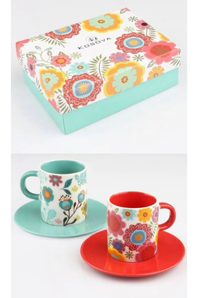 Kosova MUBA CONSEPT EKOSE 2 KİŞİLİK FİNCAN TAKIMI