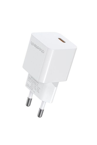 CHOETECH Fast Charging Wall Charger 20W USB-C, White,