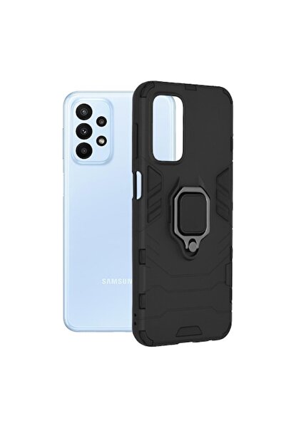 Bibilel Carcasă din silicon Techsuit pentru Samsung Galaxy A23 4G / A23 5G - Negru