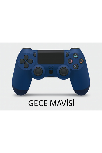alphastore Kablosuz Ps4 Oyun Kolu Uyumlu Çift Titreşim Motorlu(LOGOSUZ)