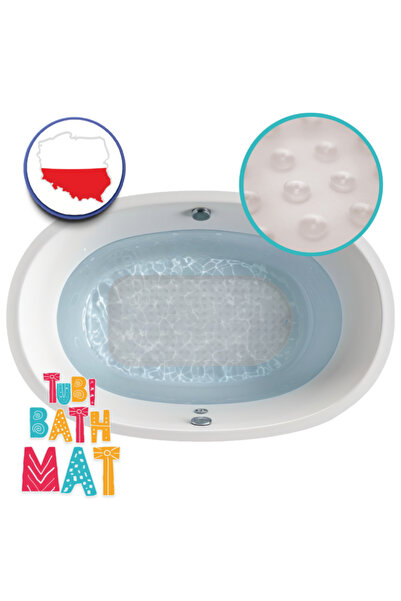 Tuban Non-slip bath mat – white