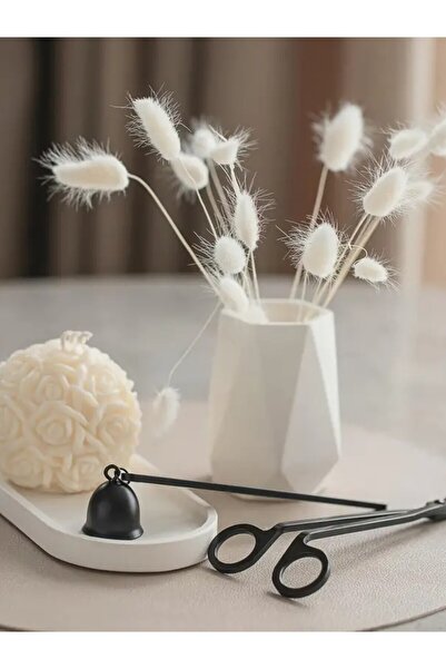 betonmall Μοντέρνο διακοσμητικό γεωμετρικό λευκό βάζο / γλάστρα / θήκη για στυλό / θήκη οδοντόβουρτσας με βάση δίσκου πολλαπλών χρήσεων