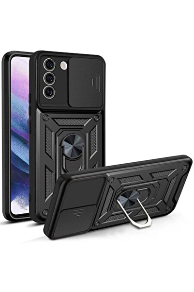 OEM Carcasă de protecție pentru Samsung Galaxy S21 FE 5G, rezistentă la impact, seria CamShield, G1387, termoplastic, culoare B