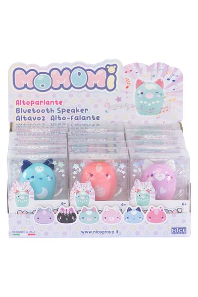 NİCE Momomi Bluetooth Speaker – portable speaker for kids, shaped like a kawaii kitty