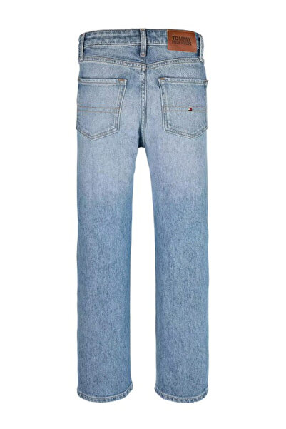 Tommy Hilfiger Erkek Çocuk Skater Kesim Jean Pantolon - Açık Mavi