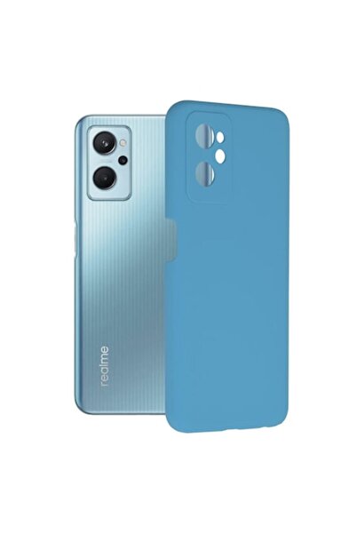 OEM Carcasă pentru Realme 9i/Oppo A76/A96, silicon, albastru denim