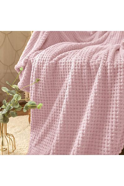 SOOYE Softy flannel blanket, Sooye, Polyester, 150x200 cm, Pink