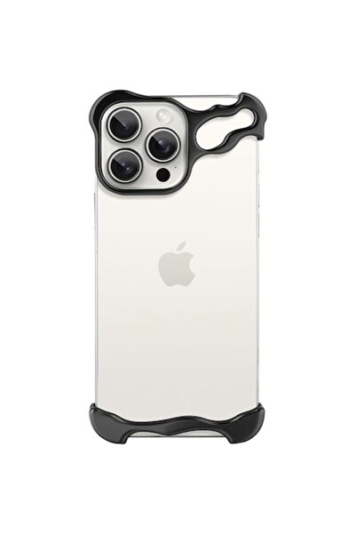 CLOUD Carcasă metalică compatibilă cu iPhone 16 Pro Max, protecție pentru col...