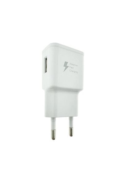 OEM Network Adapter for Phone, Fast Charge 15W, 1xUSB, Type-C Cable Included, White