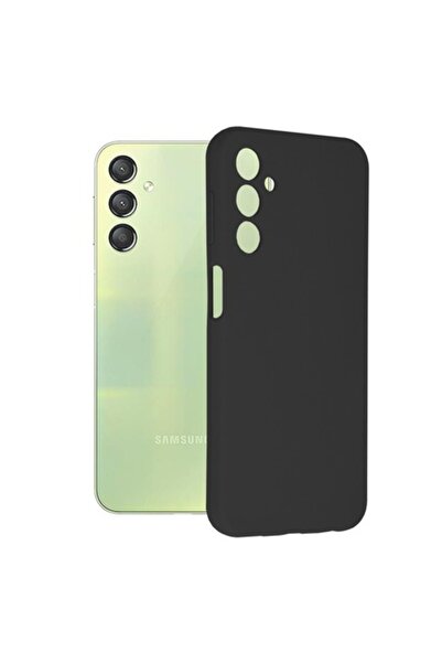 OEM Husa Protectie pentru Samsung Galaxy A24, UltraX, Soft Edge Silicon Flexe, Silicon Flex, Negru