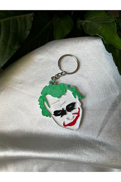 Gonulella Joker Keychain 3D Keychain Couple Keychain