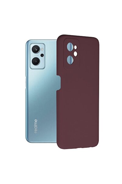 OEM Θήκη για Realme 9i/Oppo A76/A96, Σιλικόνης, Δαμασκηνί Μωβ