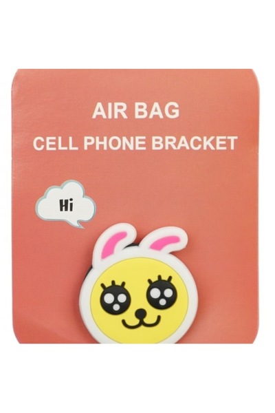 OEM Suport de telefon, model iepuraș, multicolor