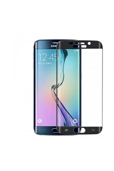 OEM Folie de protecție compatibilă cu Samsung Galaxy S6 Edge, 9H, neagră