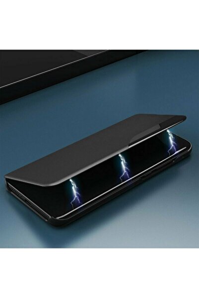 OEM Husa pentru Xiaomi Redmi Note 11/Note 11S, Piele ecologica, Black