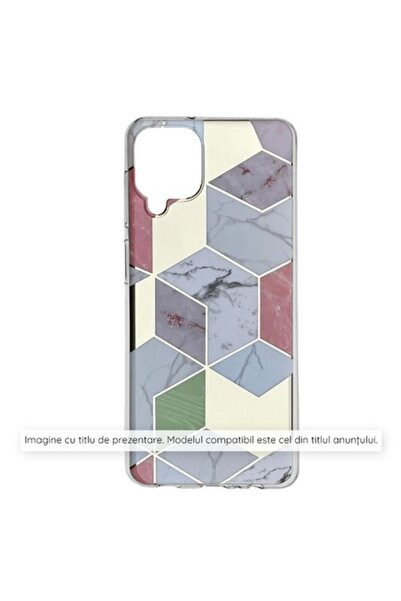 OEM Husă pentru Motorola Moto G52 / Moto G82 5G, seria Techsuit Marble, hexag...