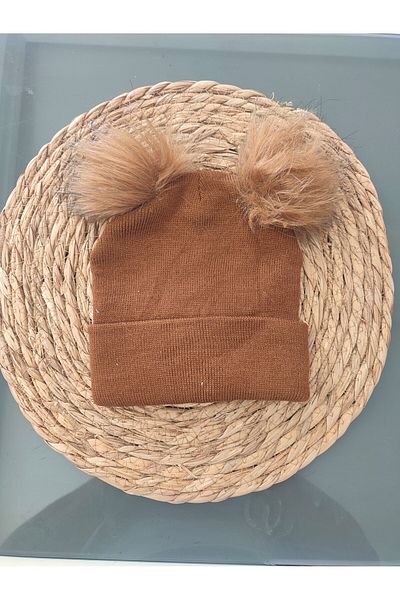 BEBENAZ Pompom Knitwear Children's Beanie (1-5 Years)
