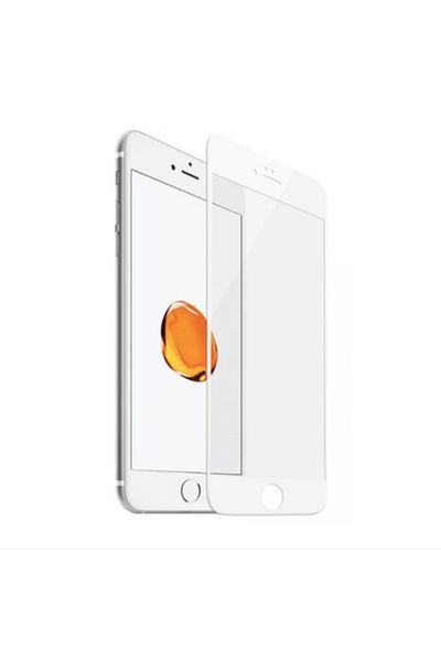 OEM Ecran de protecție pentru iPhone 7/8, sticlă securizată, alb transparent