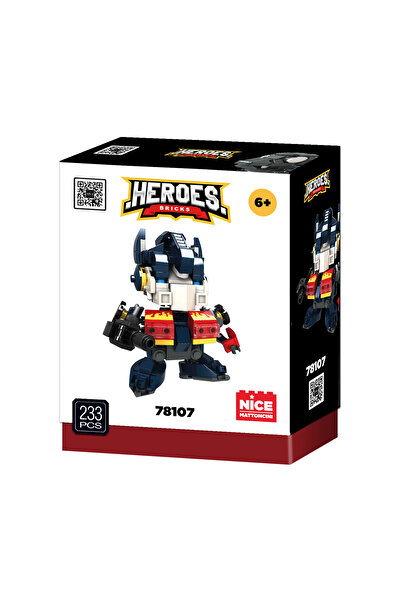 NİCE Blue Robot Building Set – Commander of the Robot Army, 212 pieces