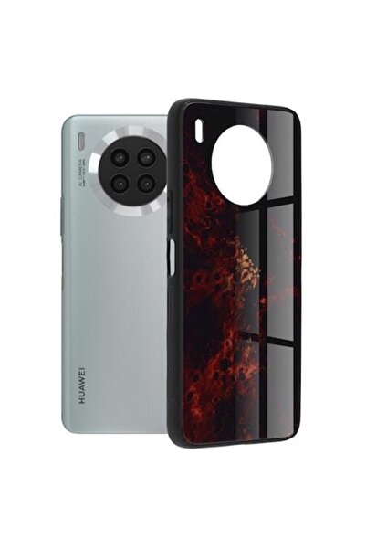 OEM Case for Huawei nova 8i, Polycarbonate, Red Nebula