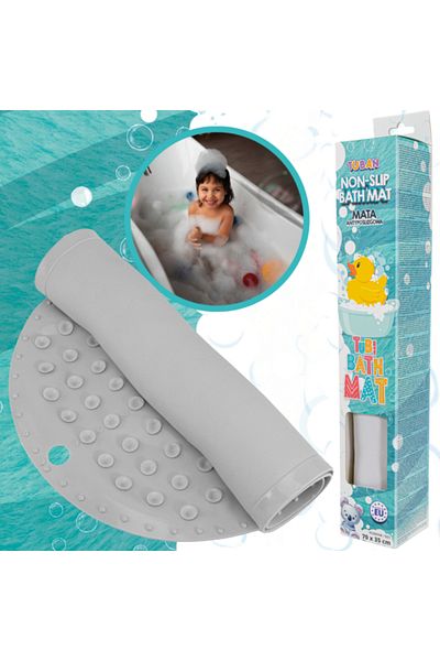 Tuban Non-slip bath mat – white