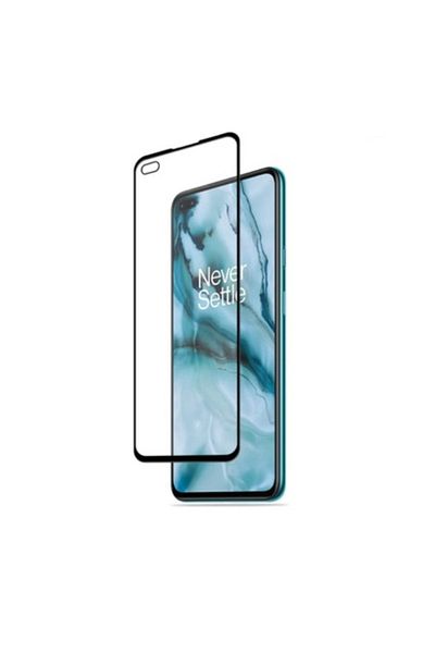 OEM Protector de ecran compatibil cu OnePlus Nord, sticlă securizată 9H, negru transparent