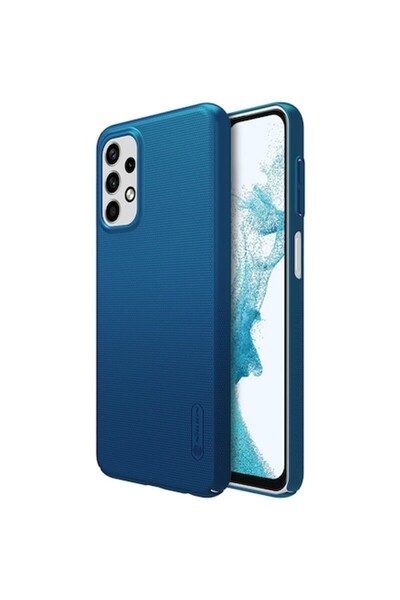 Nillkin Θήκη Super Frosted Shield για Samsung Galaxy A23 (4G/5G) - Μπλε