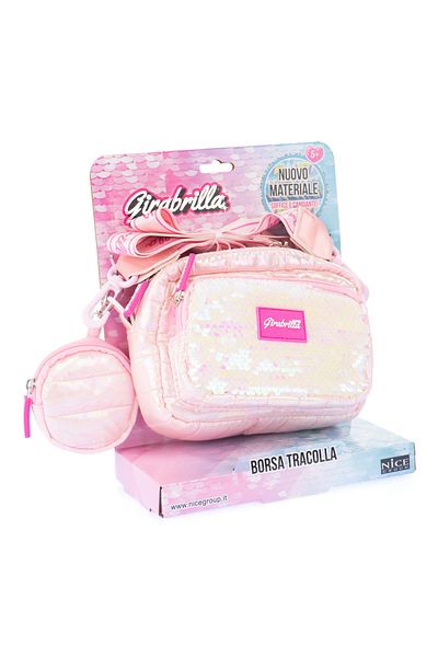 NİCE Girabrilla clutch bag and coin purse - quilted, with reversible sequins