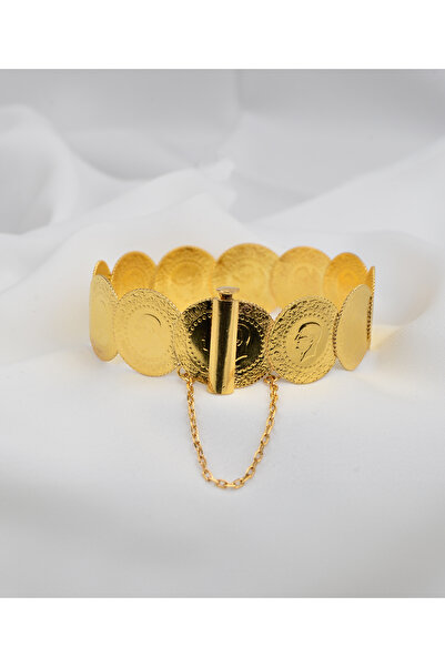 kuyumcu nurettin 21,40 Gr (GRAM) Tam Tur 12 Altınlı kelepcee Yatırımlık 22(916) Ayar Altın