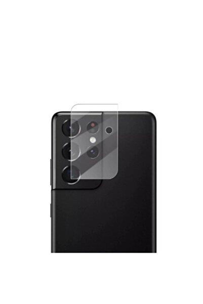 OEM Camera Protection Film Compatible with Samsung Galaxy S21 Ultra, 9H Glass, Clear