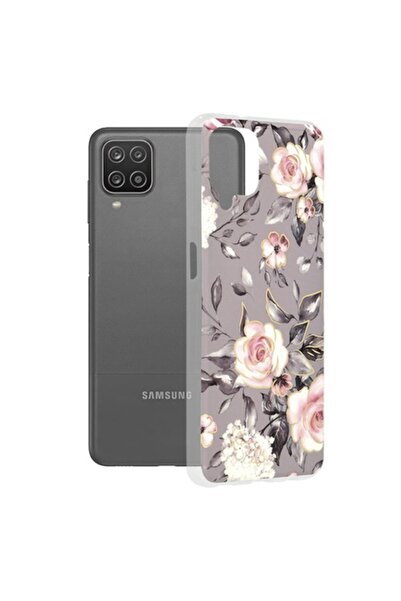OEM Carcasă pentru Samsung Galaxy A12/A12 Nacho, poliuretan, culoare Bloom of...