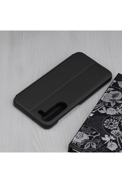 OEM Samsung Galaxy S23 Plus Case, eFold Series, -leather, Black