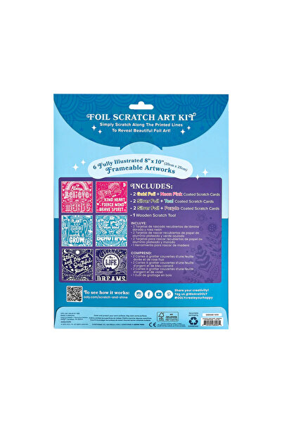 Ooly Set Creativ Razuieste Si Straluceste - Amazing Affirmations