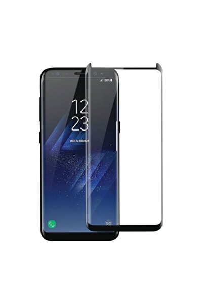 OEM Protector de ecran din sticlă securizată 5D pentru Samsung Galaxy S8, neg...