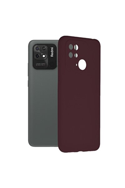 OEM Θήκη για Xiaomi Redmi 10C, Techsuit Soft Edge Σιλικόνης, Δαμασκηνί Βιολετί