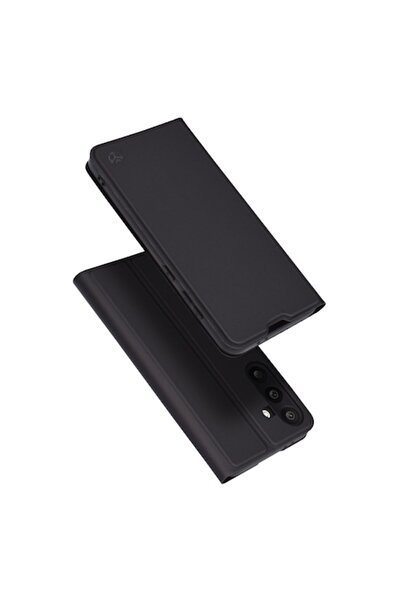 GERICOM Husa pentru Samsung Galaxy M56, L23, Piele ecologica, Black