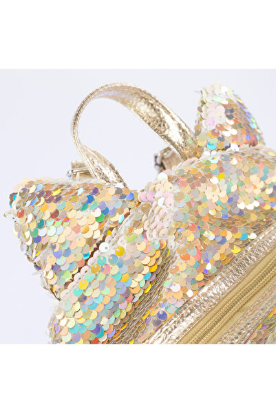 NİCE Girabrilla Kitty mini backpack – Kitty pattern with reversible sequins