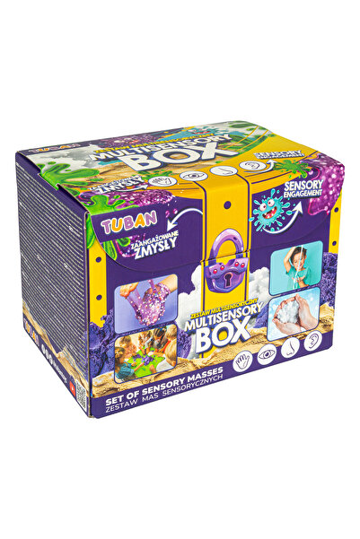 Tuban Set de activități pentru Joacă Senzorială – cutie multi-senzorială