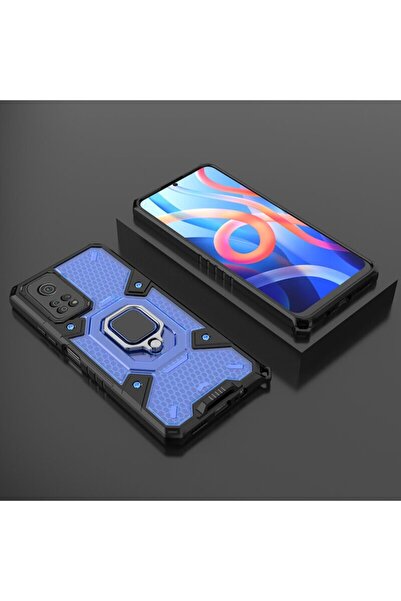 OEM Husă de protecție pentru Xiaomi Rosumi Note 11/11S, Grip Pro, Honeycomb Armor, G1749, Lexgard, Albastră
