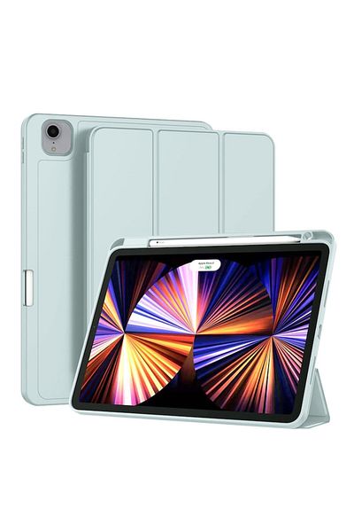 CLOUD Case compatible with iPad Pro 11 2018/2020/2021/2022, Protect, S31, TPU, Sky Blue
