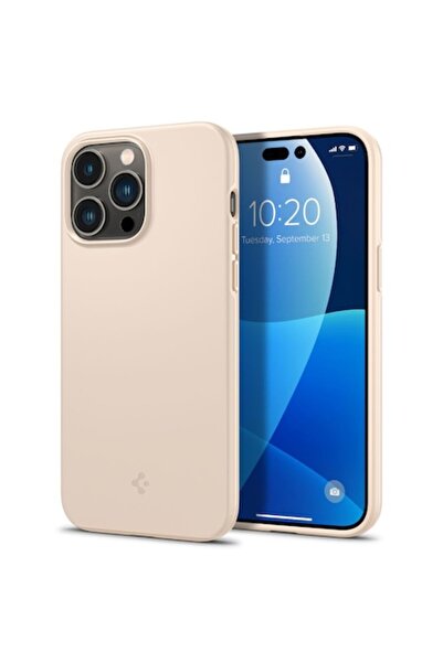 Spigen Husa pentru Apple iPhone 14 Pro Max, Spigen, Thin Fit, Bej