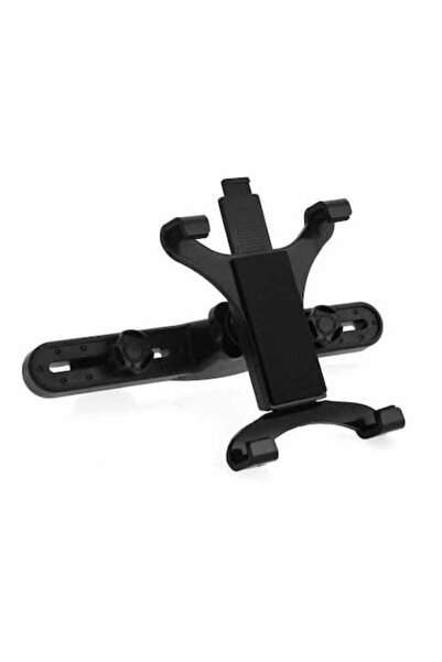 Bibilel Suport tetieră auto reglabil cu rotație la 360 de grade pentru tabletă, calitate superioară, negru